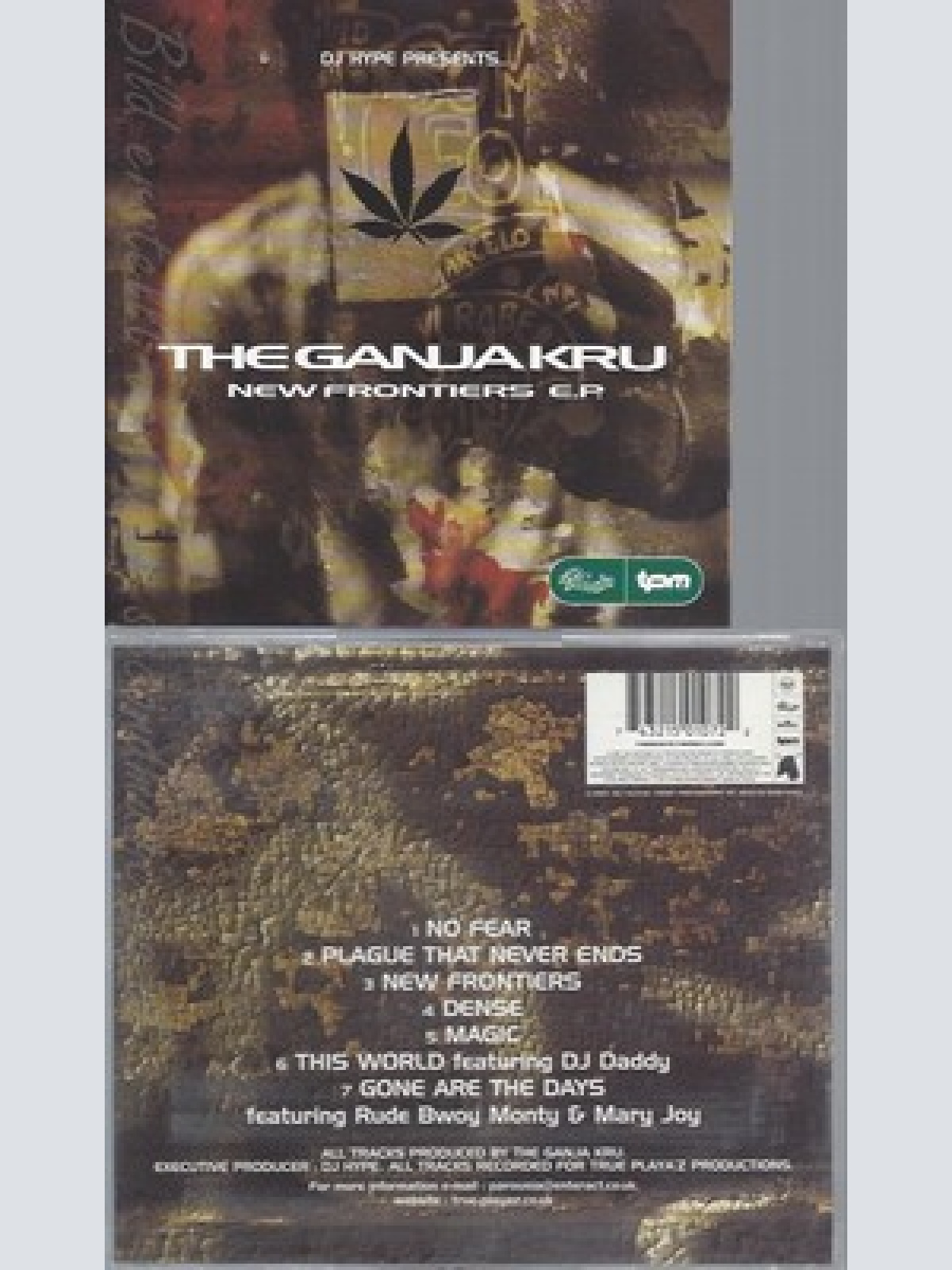 CD--GANJA KRU UND VARIOUS -- --- NEW FRONTIERS E.P.