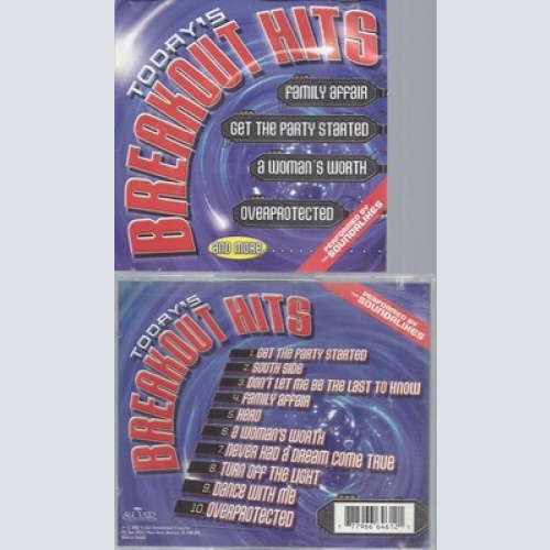 CD--SOUNDALIKES -- TODAY'S BREAKOUT HITS --