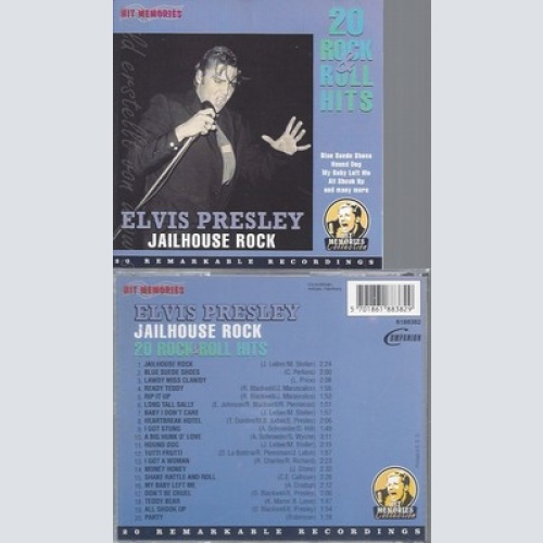 CD--ELVIS PRESLEY -- JAILHOUSE ROCK-20 ROCK & ROLL HITS