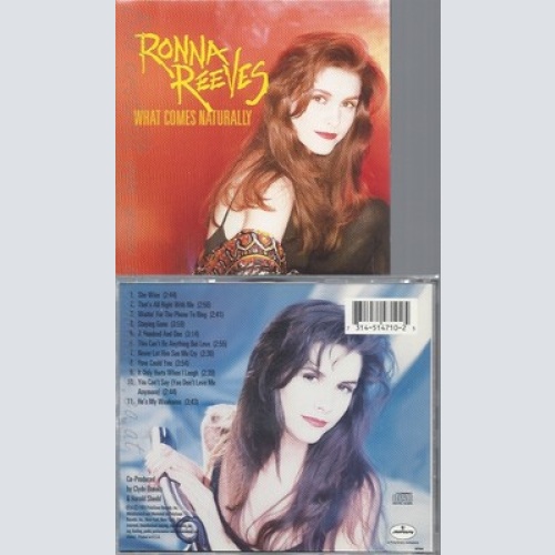 CD--RONNA REEVES -- --- WHAT COMES NATURALLY