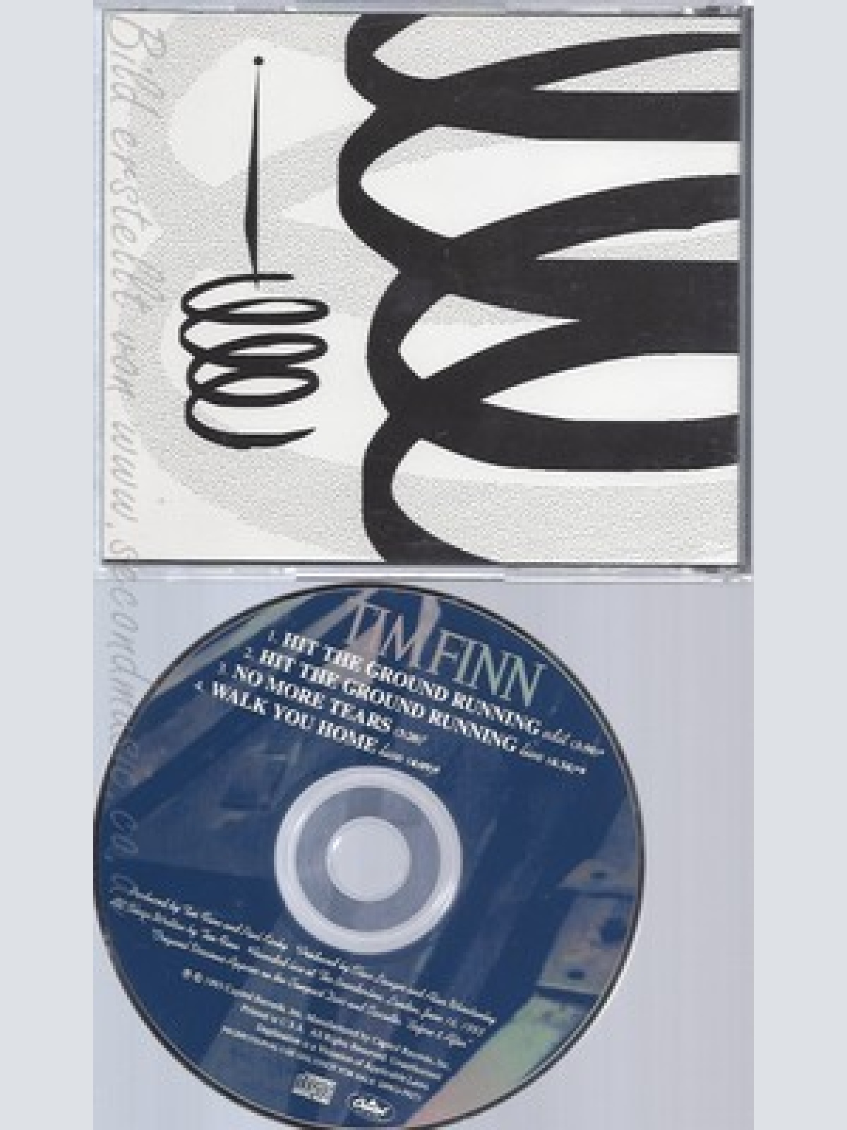 CD--TIM FINN--HIT THE GROUND--PROMO