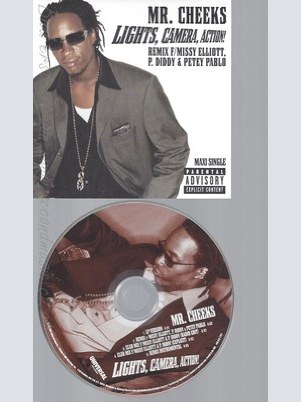 CD--MR. CHEEKS -- --- LIGHTS CAMERA ACTION