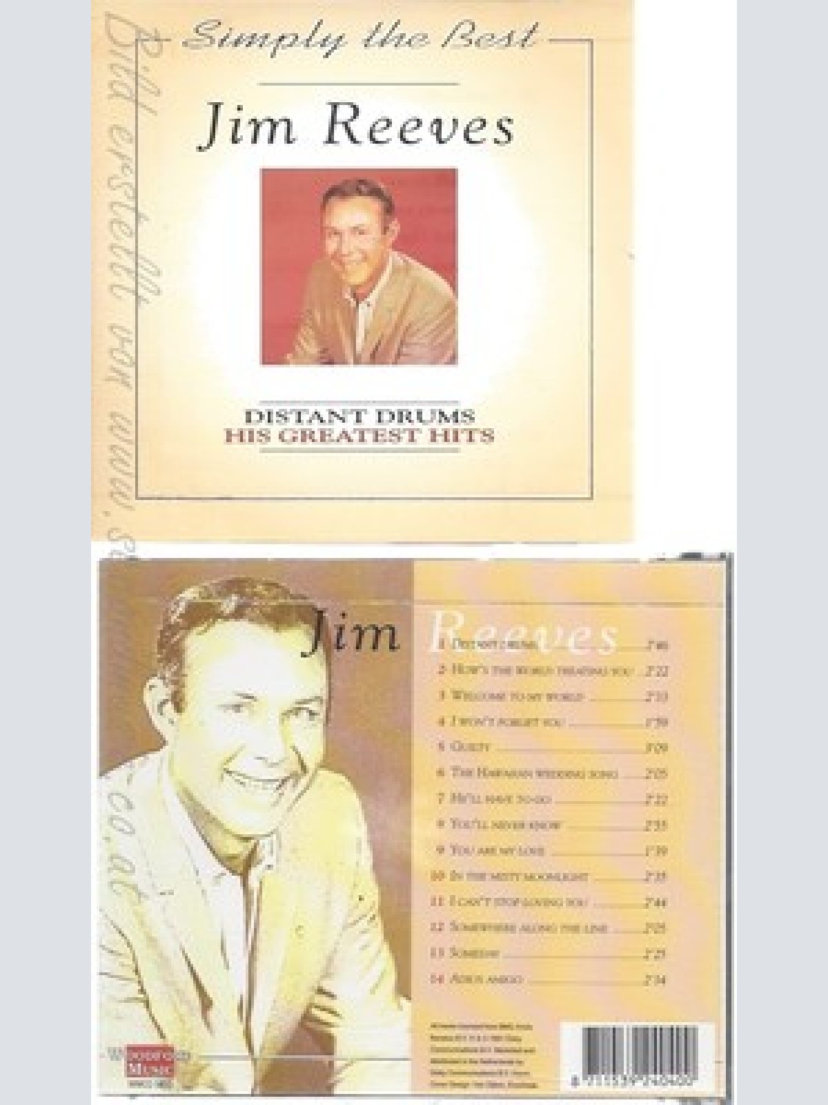 CD--JIM REEVES -- -- SIMPLY THE BEST - HIS GREATEST HITS