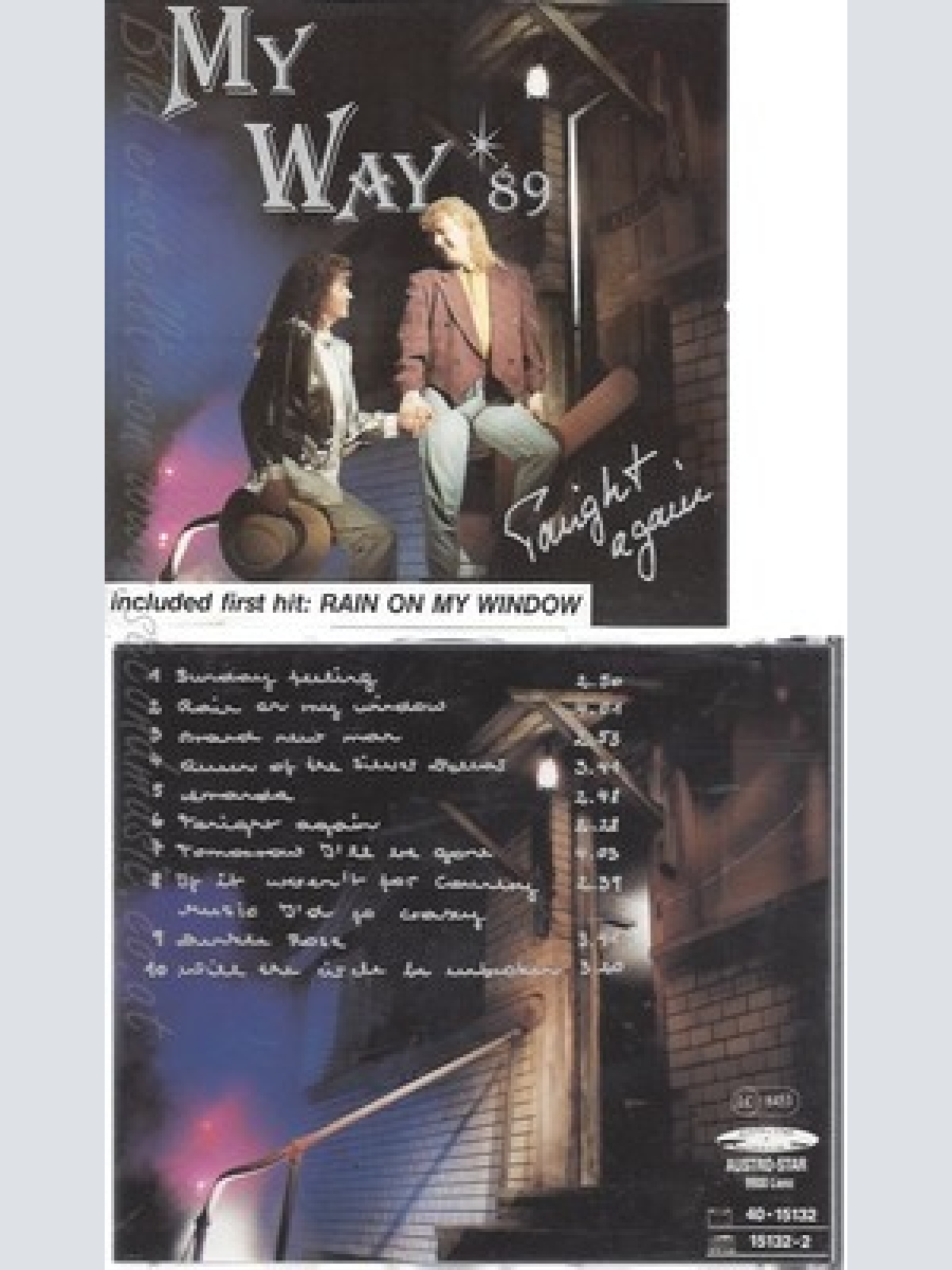 CD--MY WAY 89--TONIGHT AGAIN