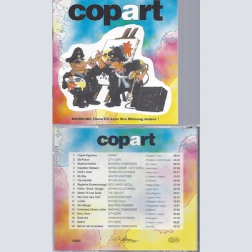 CD--COPART--CITY COPS-THE PROJECKT--VARIOUS