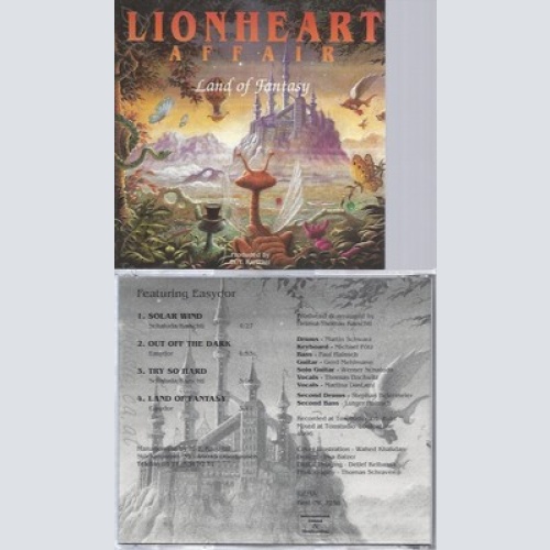 CD--LIONHEART AFFAIR--LAND OF FANTASY