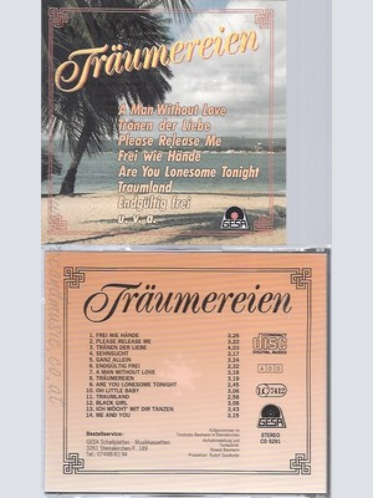 CD--TRÄUMEREIEN--