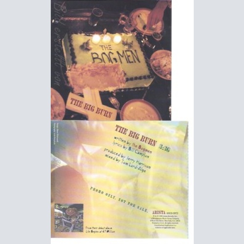 CD--THE BOG MEN--THE BIG BURN--PROMO