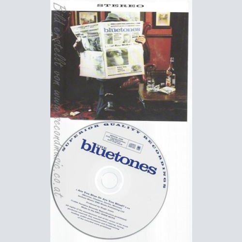 CD--THE BLUETONES--ARE YOU BLUE OR ARE YOU BLIND--PROMO
