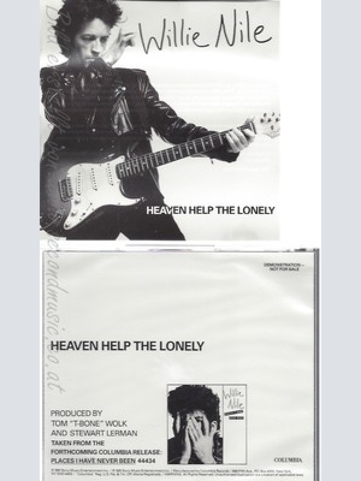 CD--WILLIE NILE--HEAVEN HELP THE LONELY--PROMO