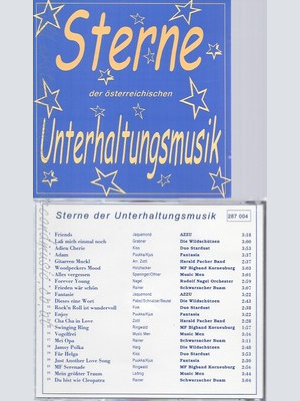 CD--STERNE DER ÖSTERREICHISCHEN UNTERHALTUNGSMUSIK--SCHWARZACHER BUAM--DUA STARD