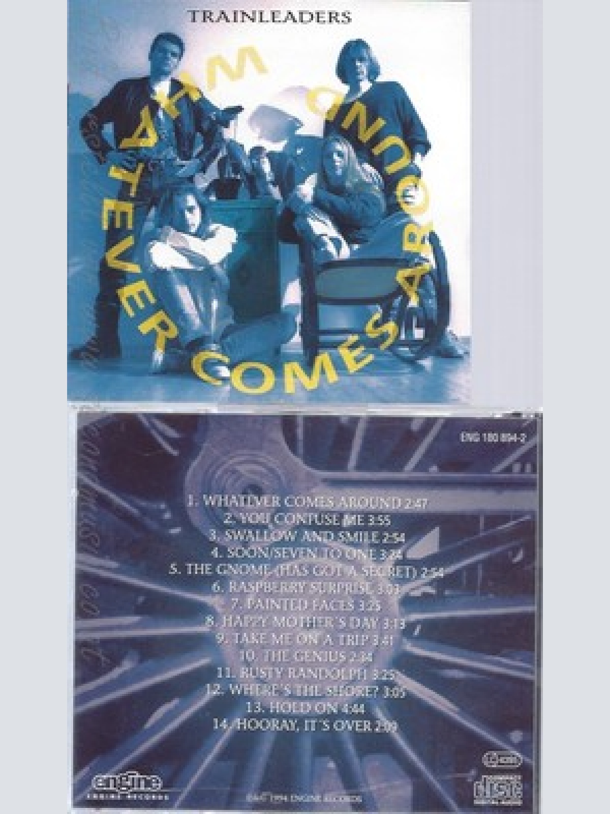 CD--TRAINLEADERS--WHATEVER COMES AROUND