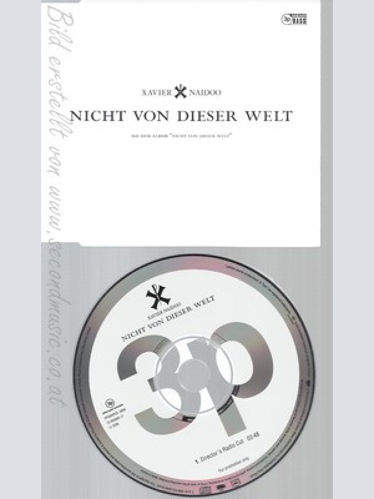 CD--XAVIER NAIDOO--NICHT VON DIESER WELT--PROMO