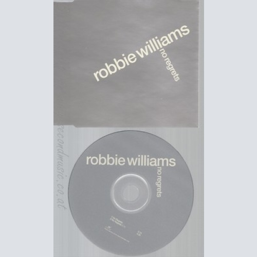 CD--ROBBIE WILLIAMS--NO REGRETS--PROMO