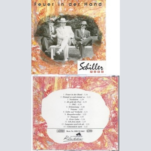 CD--SCHILLER PARK--FEUER IN DER HAND--