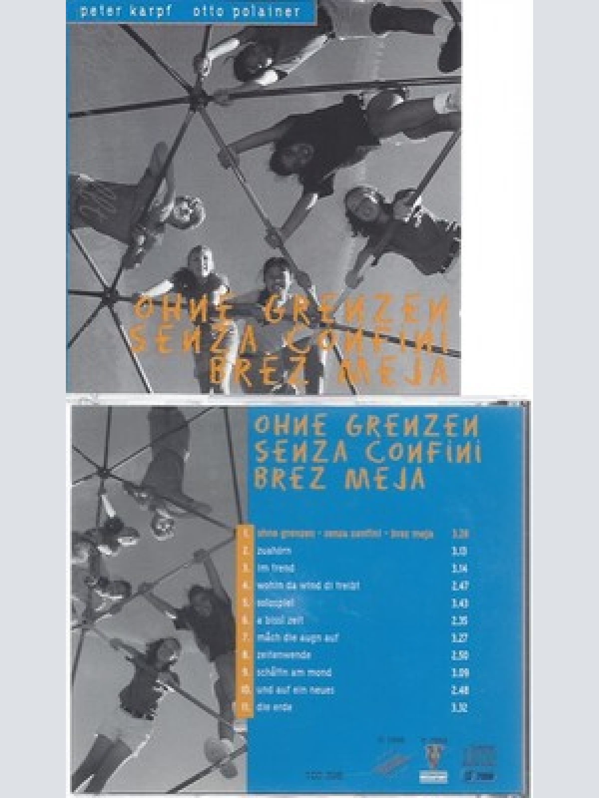 CD--PETER KARPF--OTTO POLAINER--OHNE GRENZEN