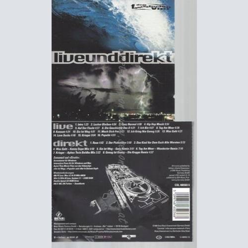 CD--DIE FANTASTISCHEN VIER -- --2CD -- LIVE UND DIREKT