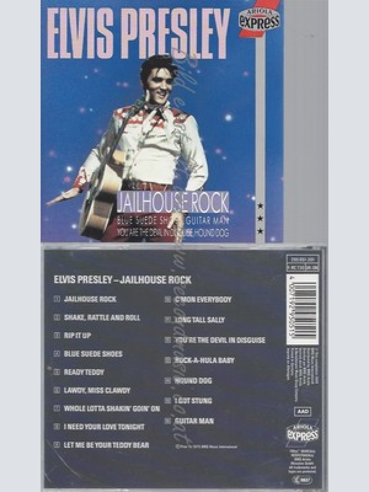 CD--ELVIS PRESLEY -- -- ELVIS PRESLEY-JAILHOUSE ROCK