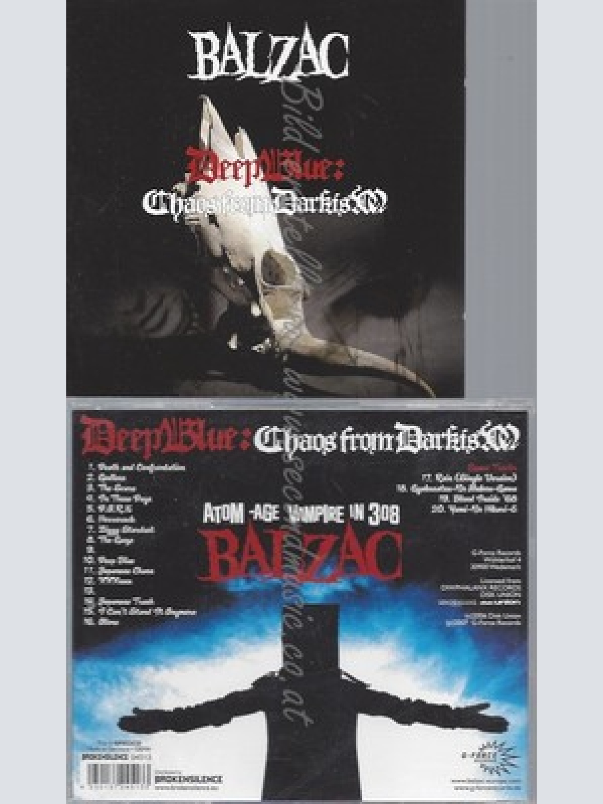 CD--BALZAC -- -- DEEP BLUE--ISM