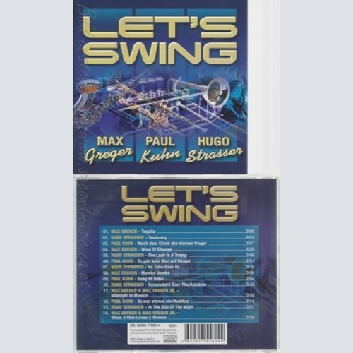CD--VARIOUS, MAX GREGER SEN, PAUL KUHN UND HUGO STRASSER -- -- LETS SWING