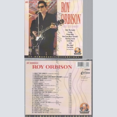 CD--ROY ORBISON -- -- ONLY THE LONELY