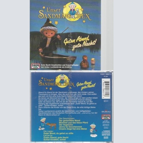 CD--SANDMAENNCHEN -- -- GUTEN ABEND,GUTE NACHT!