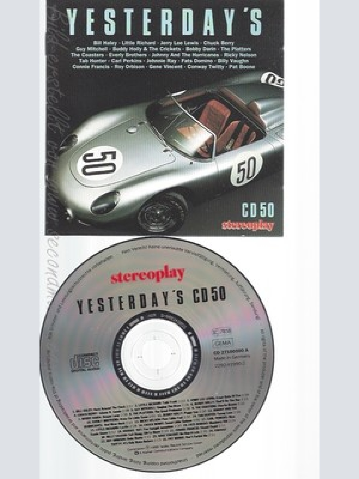 CD--VARIOUS ARTISTS, BILL HALEY & THE COMETS, JERRY LEE LEWIS UND GUY MITCHELL -