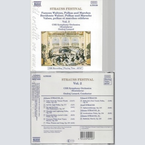 CD--ONDREJ LENARD UND RSO BRAT. -- -- WALZER,POLKAS,MAERSCHE