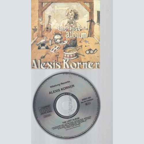 CD--ALEXIS KORNER--THE LOST ALBUM--RAR