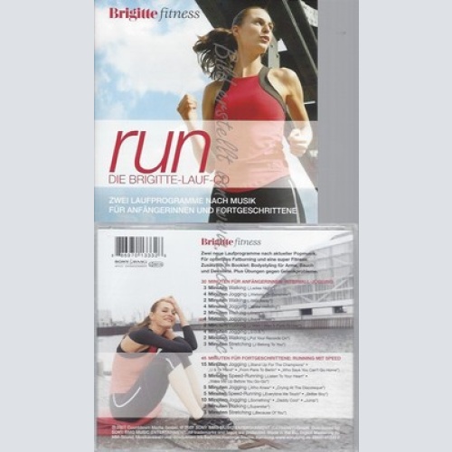 CD--VARIOUS -- -- BRIGITTE RUN-- DIE BRIGITTE LAUF CD  FITNESS