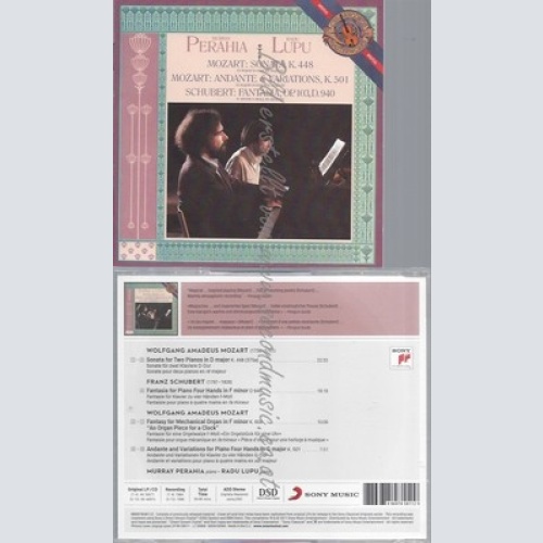 CD--SCHUBERT: FANTASIA / MURRAY PERAHIA, RADU LUPU, WOLFGANG AMADEUS MOZA--MOZAR
