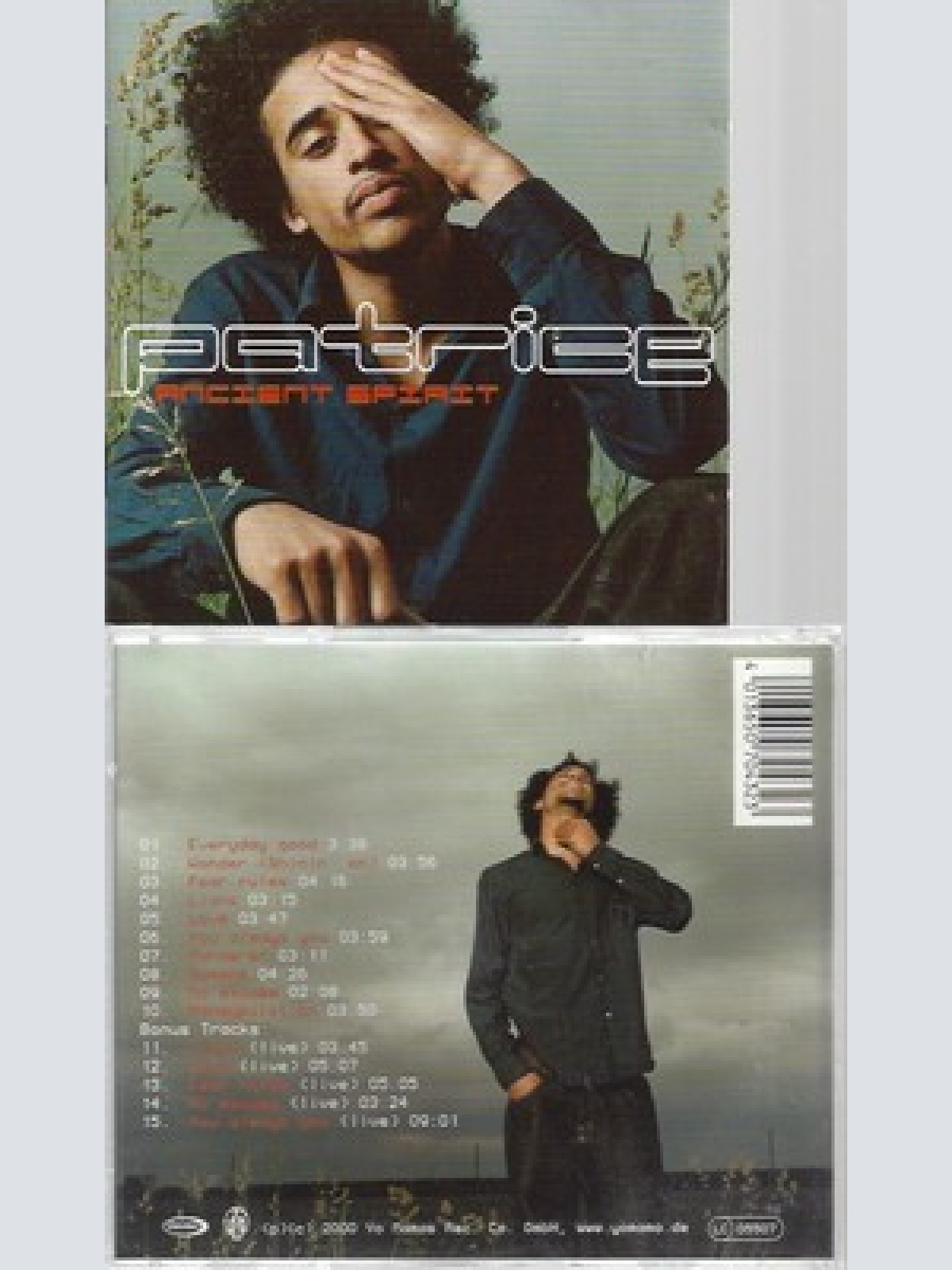 CD--PATRICE-- -- ANCIENT SPIRIT