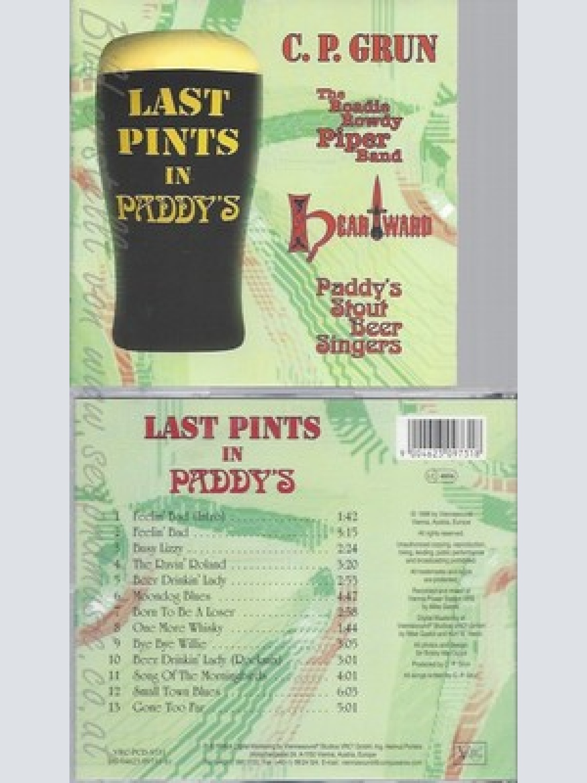 CD--C.P. GRUN -- LAST PINTS IN PADDY'S