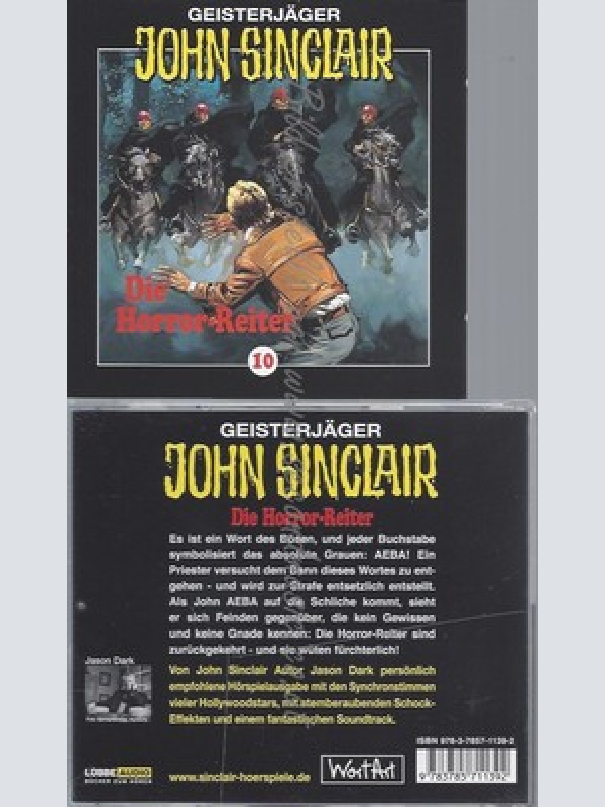 CD--JOHN SINCLAIR FOLGE 10, JOHN 10 SINCLAIR UND JOHN SINCLAIR -- -- DIE HORROR-