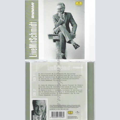 CD--HARALD SCHMIDT -- --2CD -- LIVEMITSCHMIDT