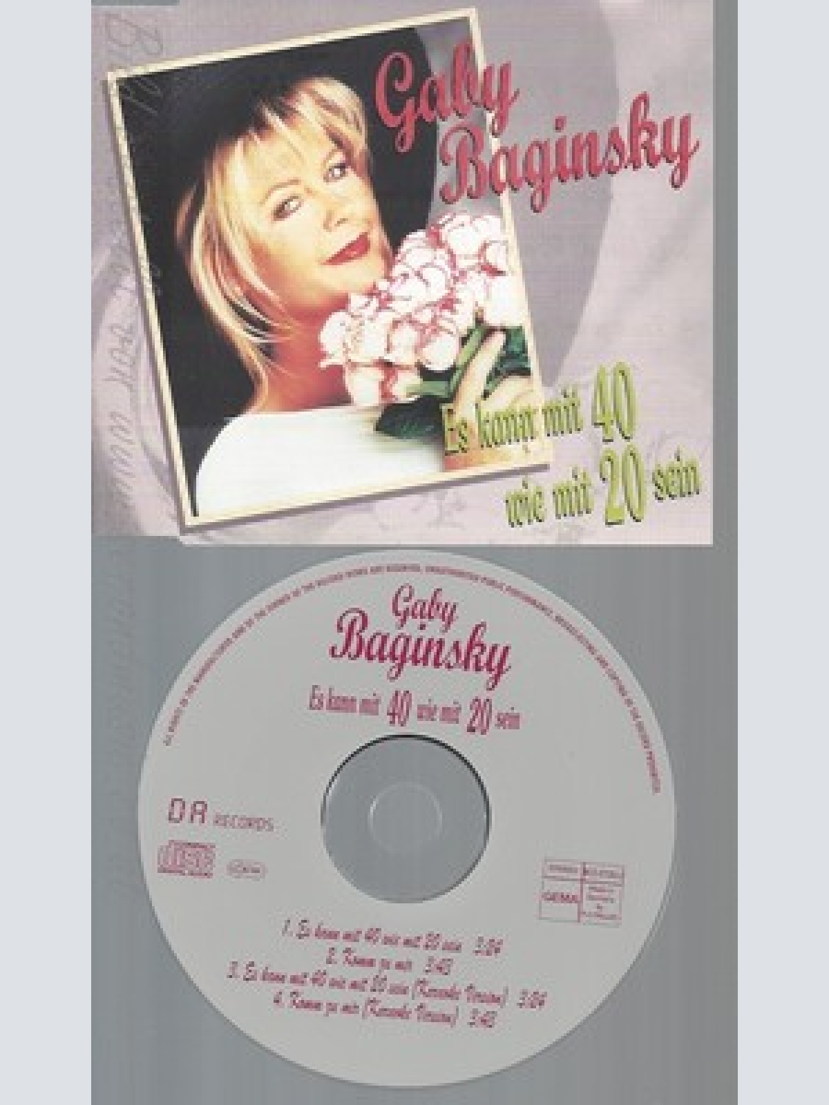 CD--GABY BAGINSKY -- --- ES KANN MIT 40 WIE MIT 20 SEIN