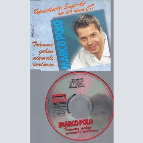 CD--MARCO POLO ---TRAEUME GEHEN NIEMALS VERLOREN-PLUS KARAOKE-