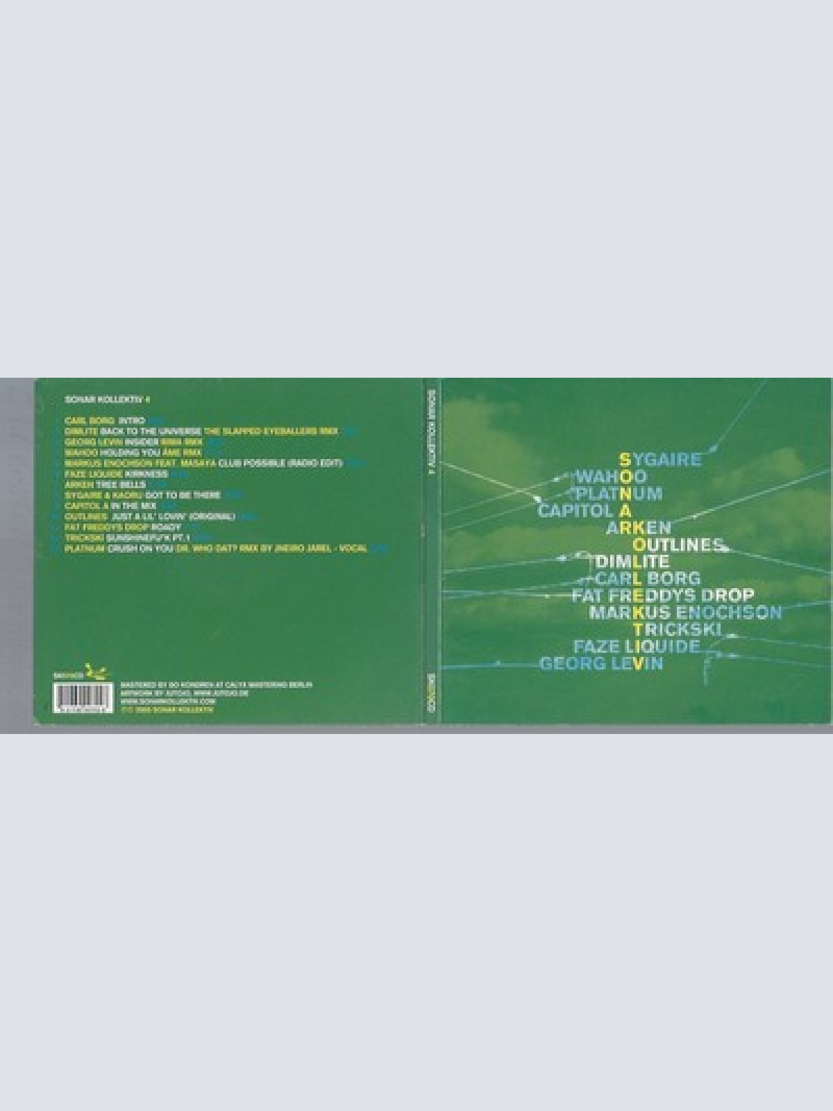 CD--VARIOUS -- -- SONAR KOLLEKTIV VOL.4