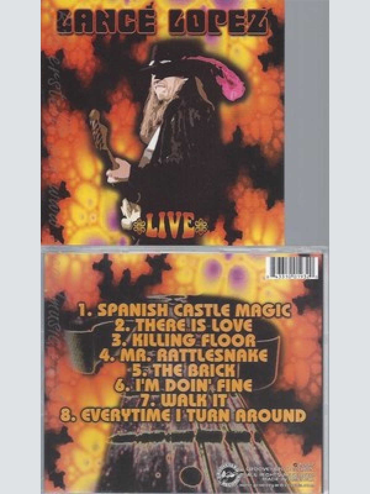 CD--LANCE LOPEZ -- --- LIVE