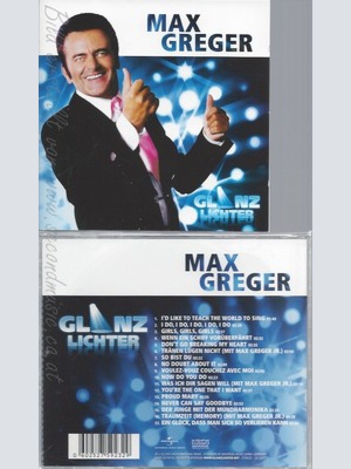 CD--MAX GREGER -- -- GLANZLICHTER