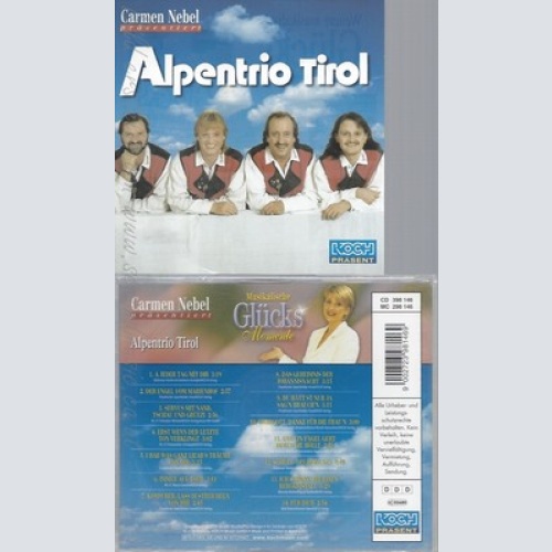 CD--ALPENTRIO TIROL -- -- A JEDER TAG MIT DIR