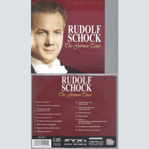 CD--RUDOLF SCHOCK -- -- THE GERMAN TENOR