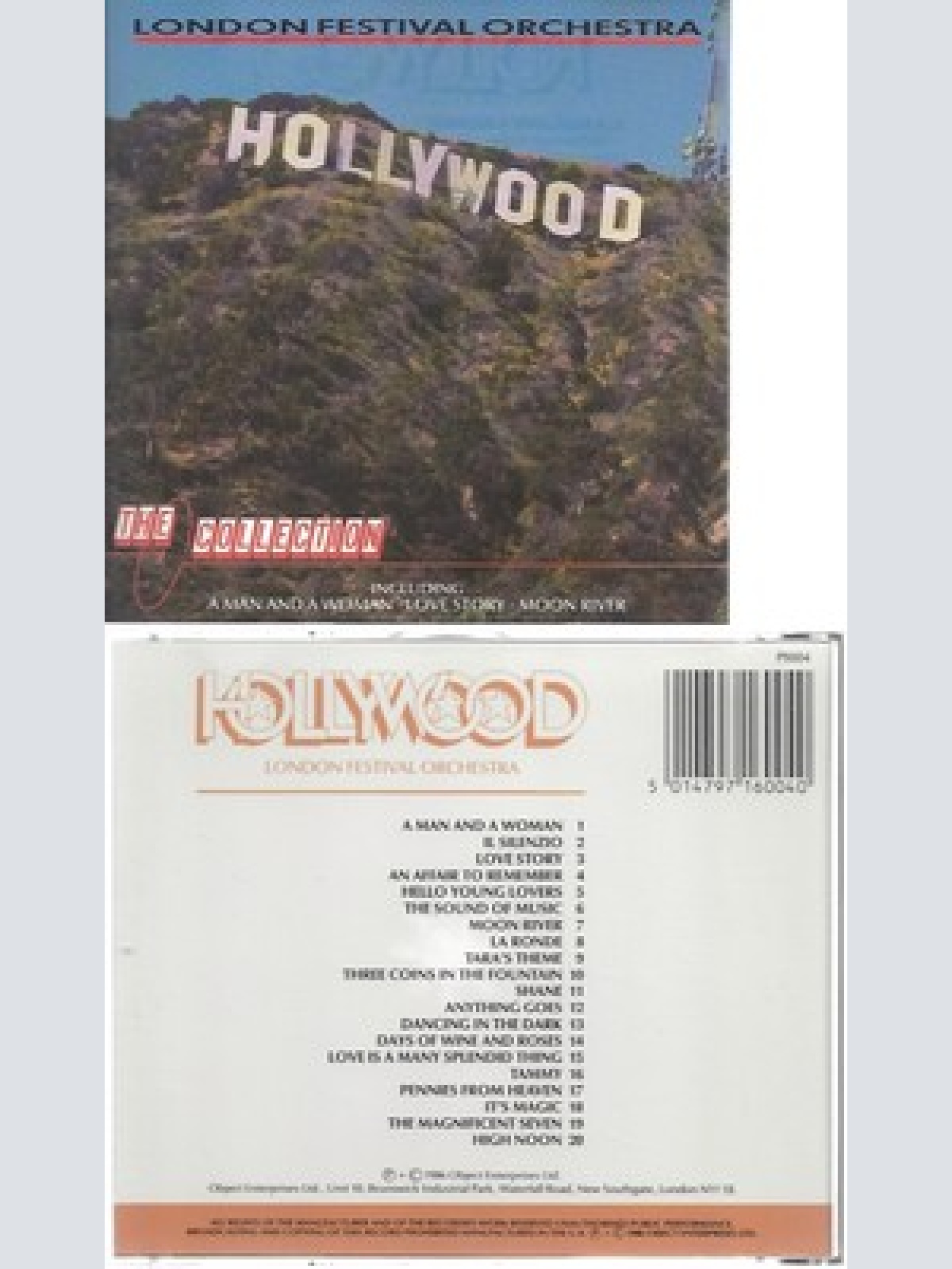 CD--LONDON FESTIVAL ORCHESTRA-- HOLLYWOOD