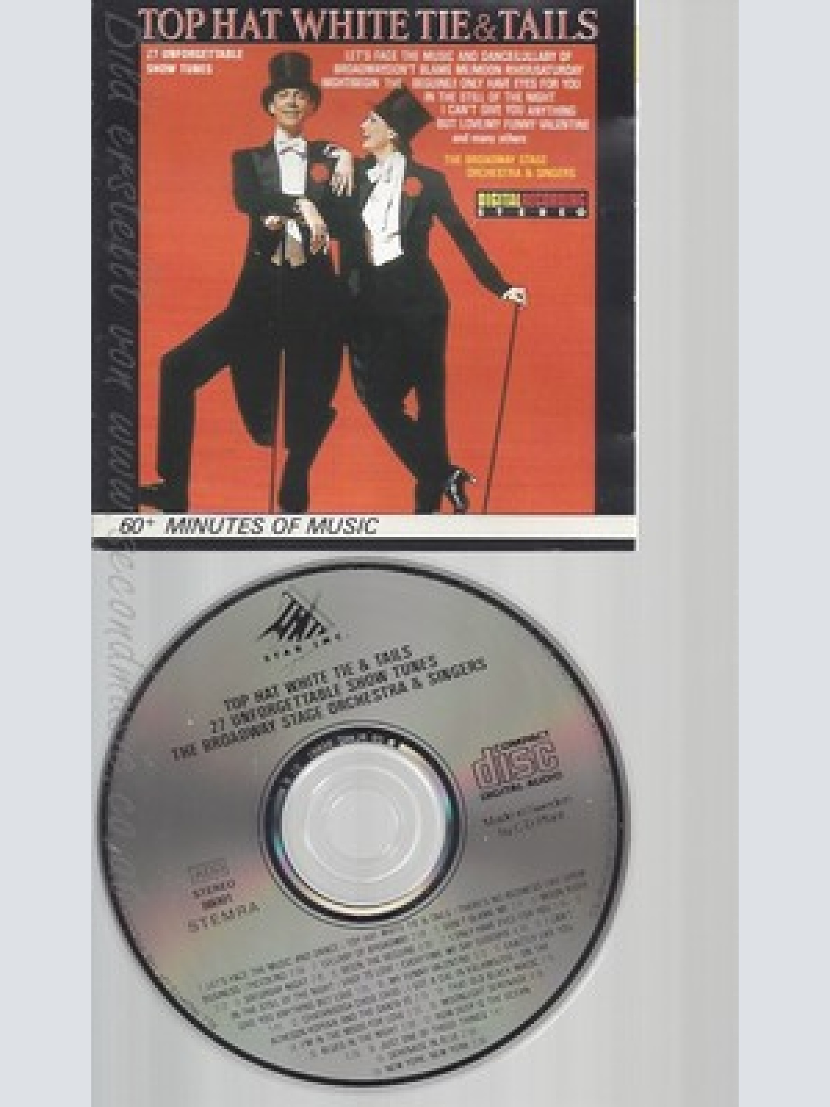 CD--BROADW.STAGE O&S -- -- TOP HAT WHITE TIE & TAILS,27 U