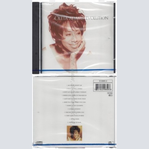 CD--OLETA ADAMS -1993- -- EVOLUTION