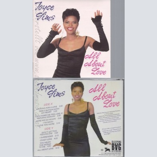 CD--JOYCE SIMS--ALL ABOUT LOVE