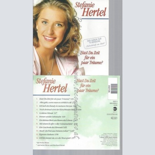 CD--STEFANIE HERTEL--HAST DU ZEIT FÜR EIN PAAR TRÄUME
