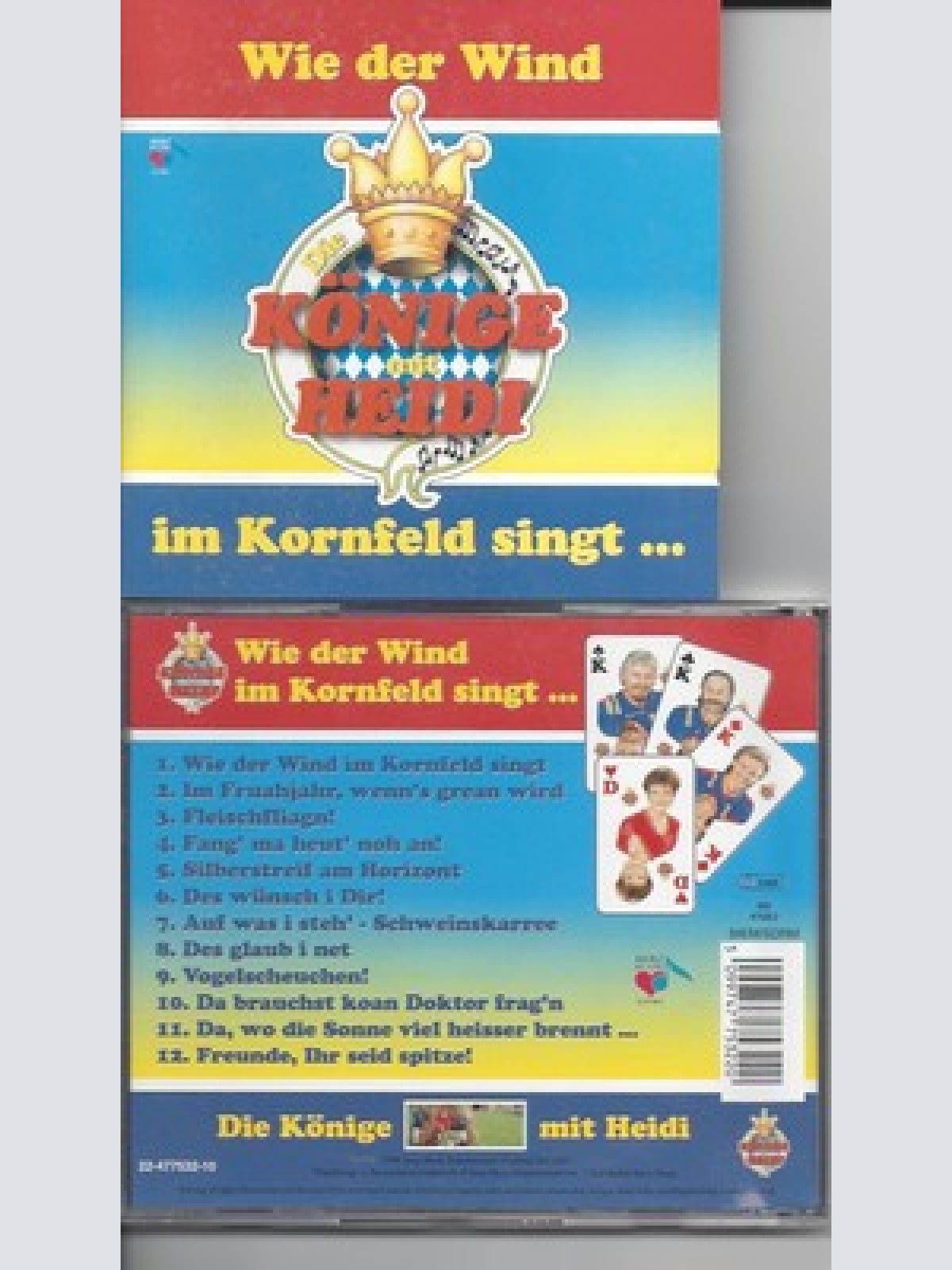 CD--DIE KOENIGE MIT HEIDE -- WIE DER WIND IM KORNFELD SINGT