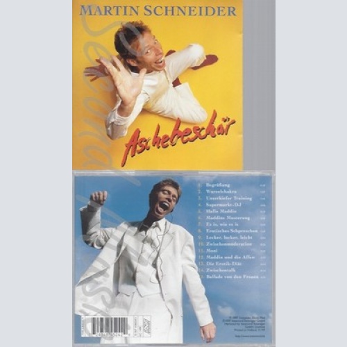 CD--MARTIN SCHNEIDER -1998- -- ASCHEBESCHAER