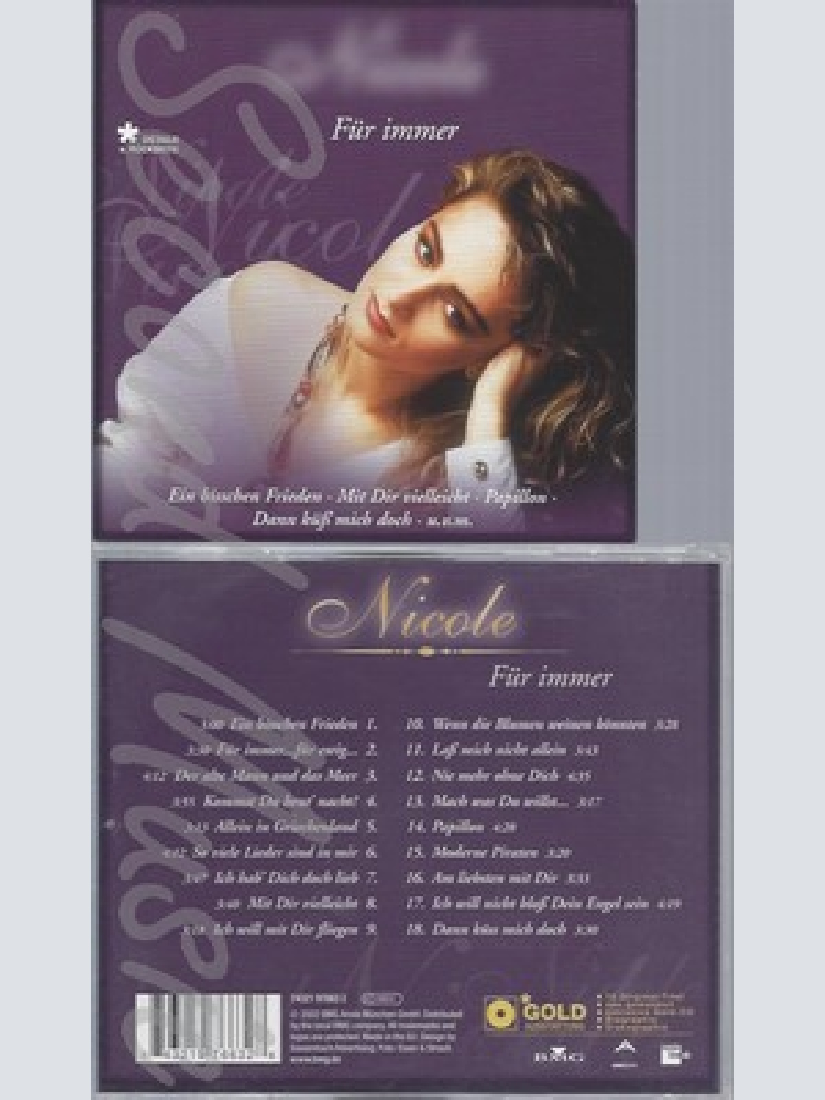 CD--NICOLE UND VARIOUS -2003- -- FUER IMMER